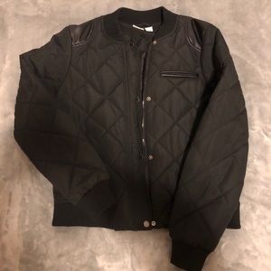 QUILTED BOMBER